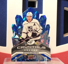 Dustin Brown 2021-22 - Ice Crystals Ud Ice Upper Deck